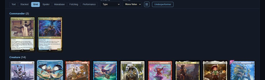 beta decklist